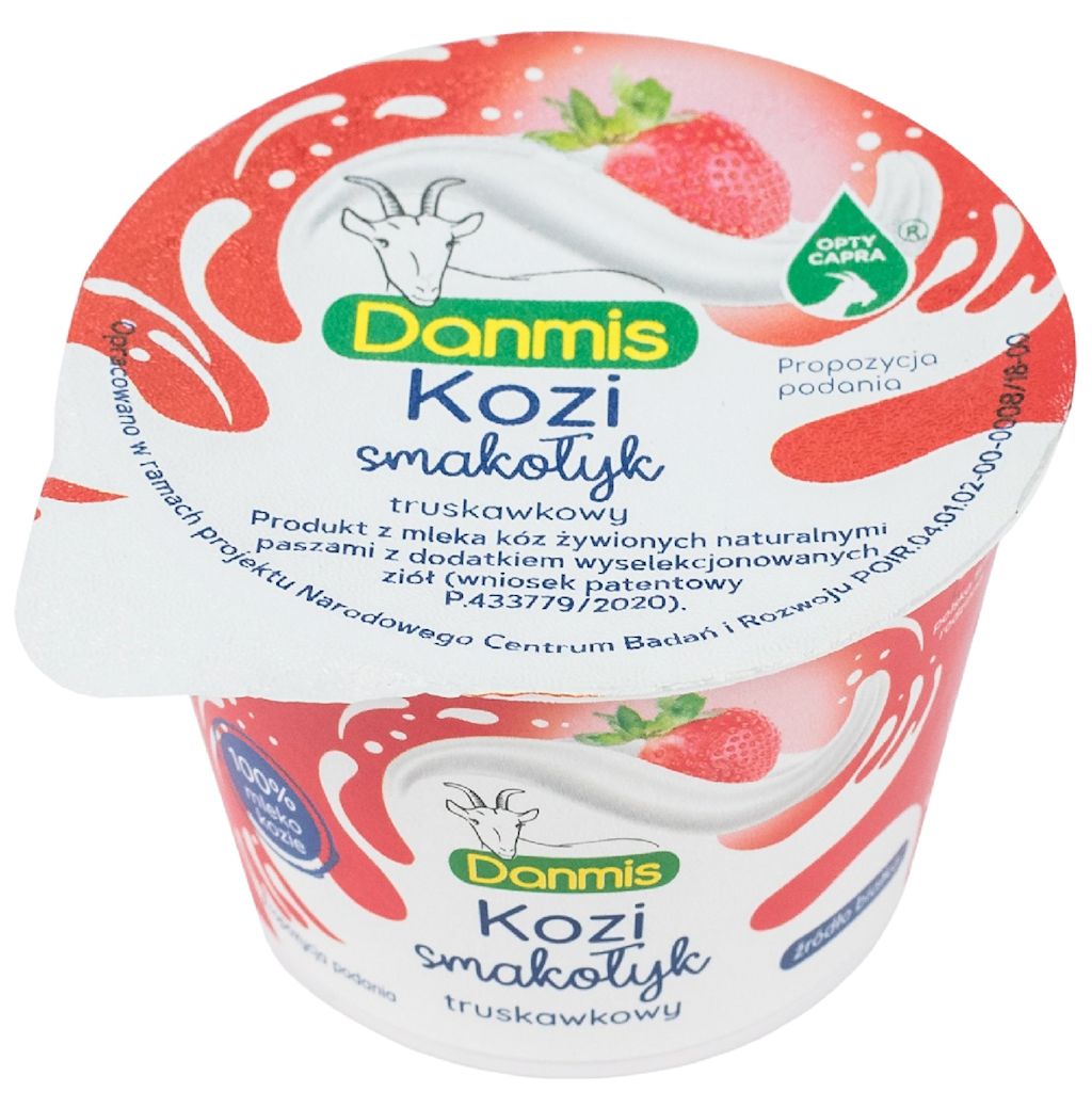 KOZI SMAKOŁYK TRUSKAWKOWY 100 g - DANMIS