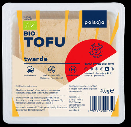 TOFU NATURALNE TWARDE BIO 400 g - WELL WELL