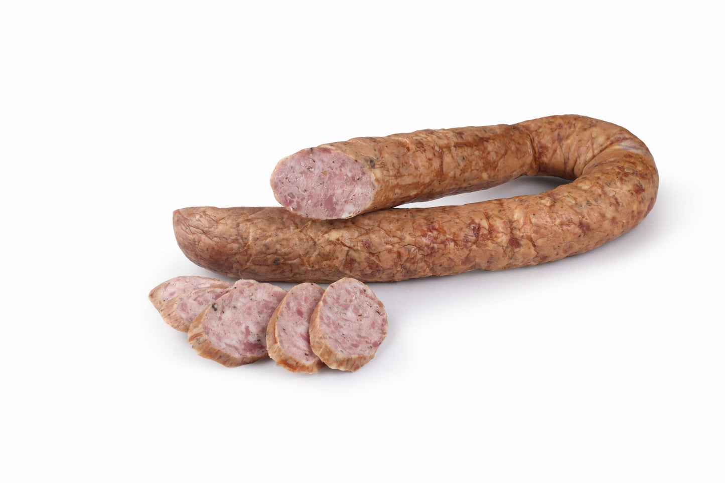 Kiełbasa Eko Z Roztoczańskiej Wędzarni OK. 0,45 KG - WASĄG