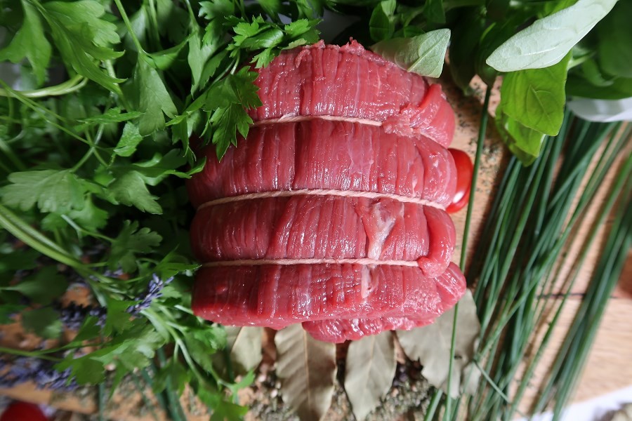 Mięso bulionowe wołowe EKO OK. 1KG - ROLMIĘS